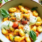 30 Minute Creamy Tomato Gnocchi with Burrata - Ready to Serve