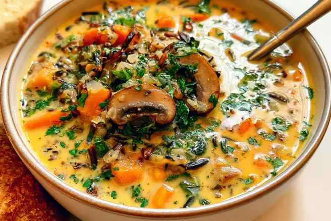 Cozy Autumn Wild Rice Soup: Try This Heartwarming Recipe! 