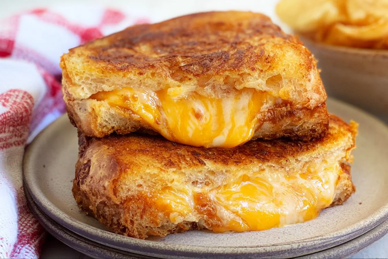Air Fryer Grilled Cheese 