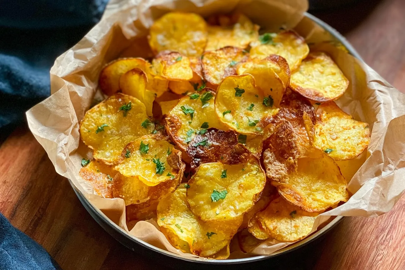 Air Fryer Potato Chips 