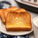 Golden Air Fryer Toast with Toppings