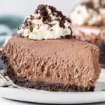 Air Fryer Triple Chocolate Cheesecake Slices