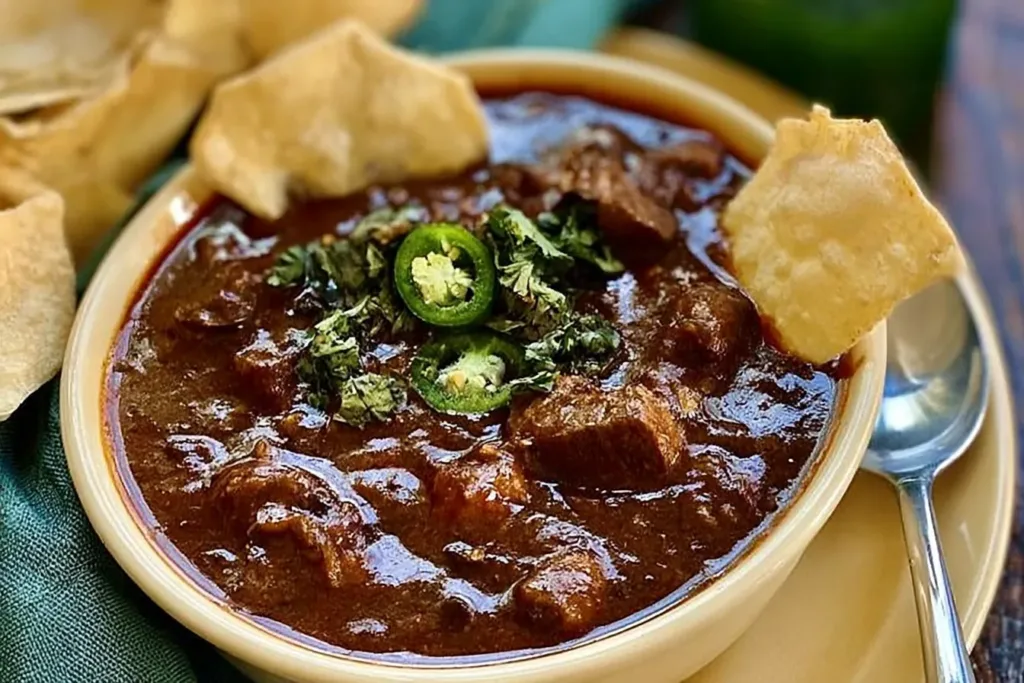 Delicious Anthony Bourdain's New Mexico Style Beef Chili