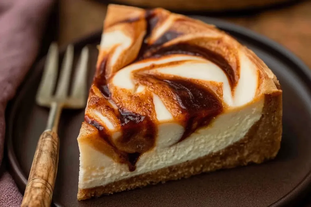 Delicious Apple Butter Cheesecake {No Bake} Slice