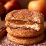 Delicious Apple Cider Cheesecake Cookies on a Plate