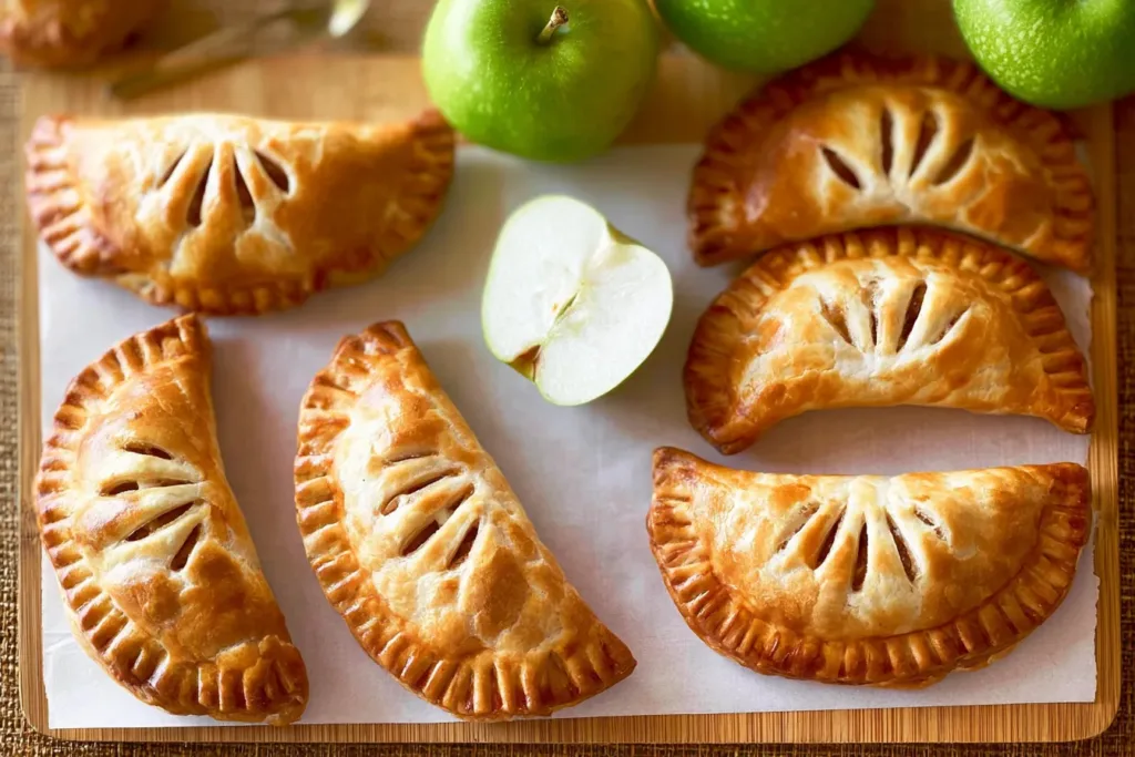 Homemade Apple Hand Pies Freshly Baked