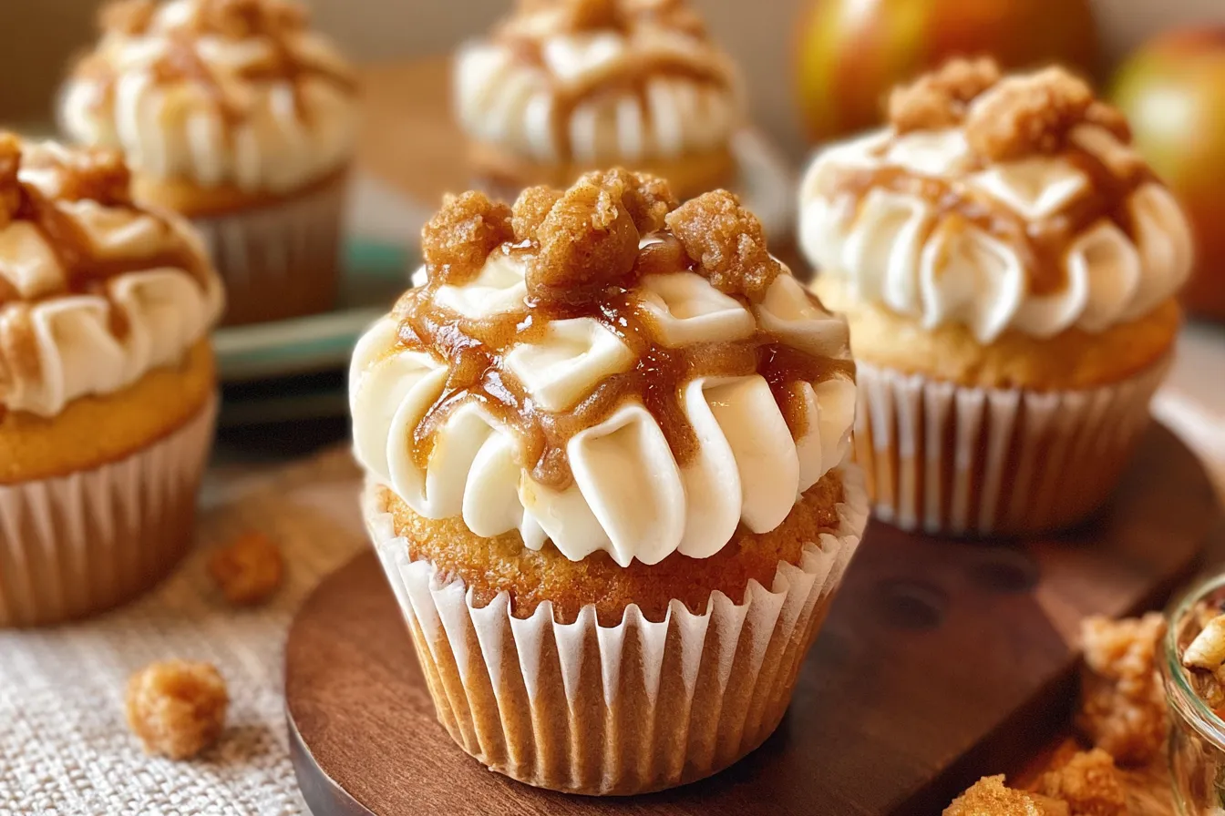 Apple Pie Cupcakes 