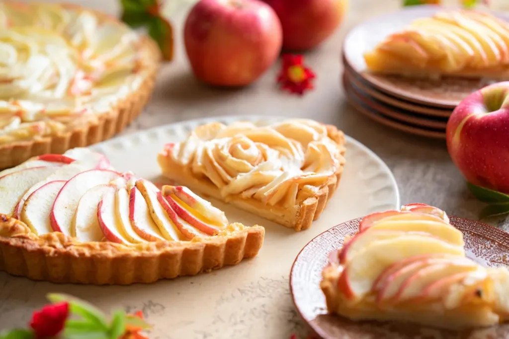 Apple Rose Tart: A Beautiful Dessert You’ll Love! 3 Apple Rose Tart Freshly Baked