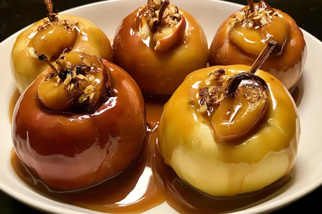 Best Baked Caramel Stuffed Apples - Fall Dessert Delight
