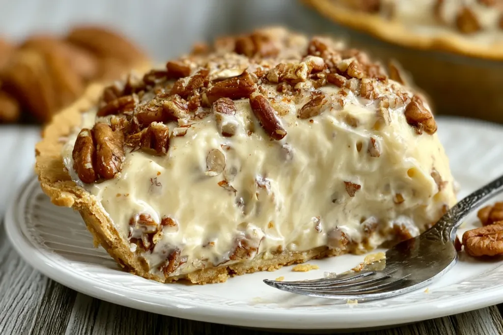 Best Pecan Cream Pie - Showcasing Creamy Perfection