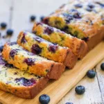 Homemade Blueberry Zucchini Bread