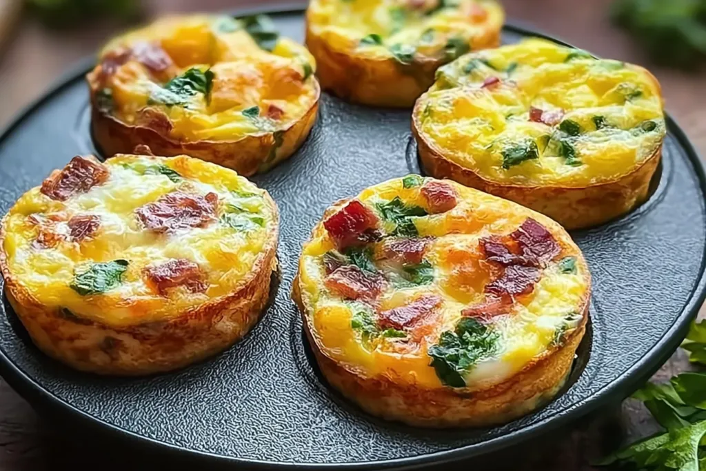 Breakfast Egg Muffins: Your New Favorite Morning Treat 3 Delicious Breakfast Egg Muffins Ready to Serve
