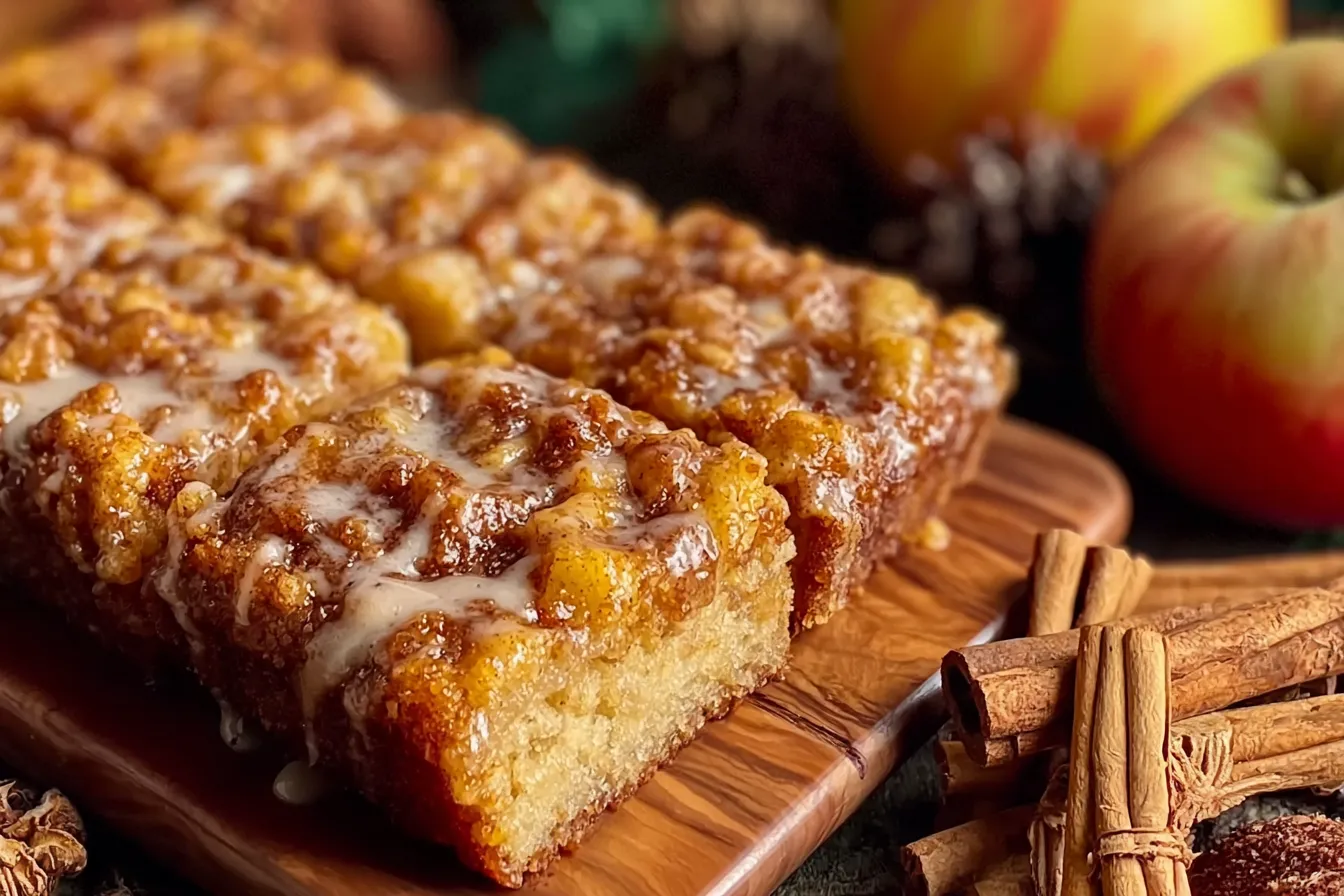 Brown Butter Apple Blondies Recipe: Cozy Fall Dessert 4 Brown Butter Apple Blondies Recipe Easy Cozy Fall Dessert with Cinnamon Glaze
