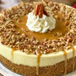 Browned Butter Pecan Cheesecake That Will Elevate Your Dessert 5 Browned Butter Pecan Cheesecake Slice