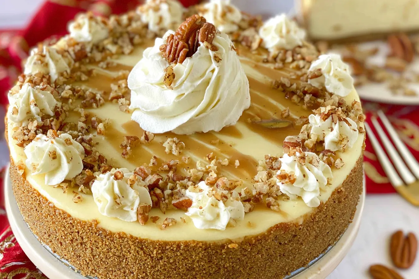 Browned Butter Pecan Cheesecake That Will Elevate Your Dessert 4 Browned Butter Pecan Cheesecake