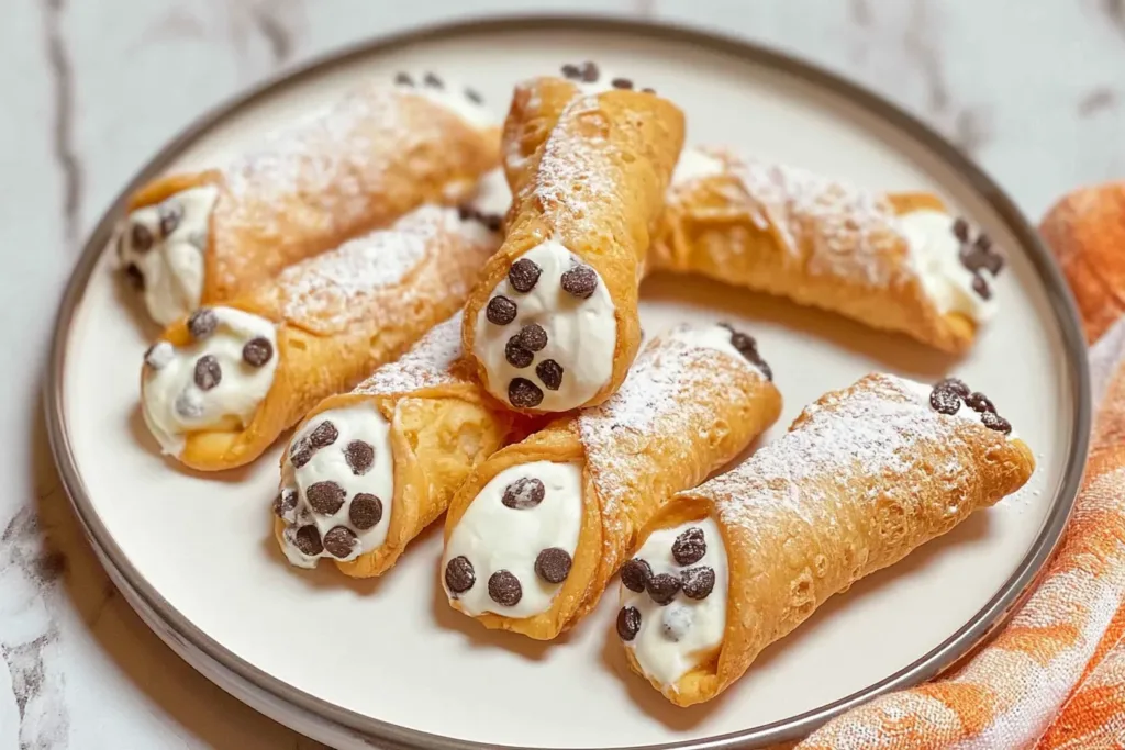 Beautiful Cannoli Shells Ready for Filling