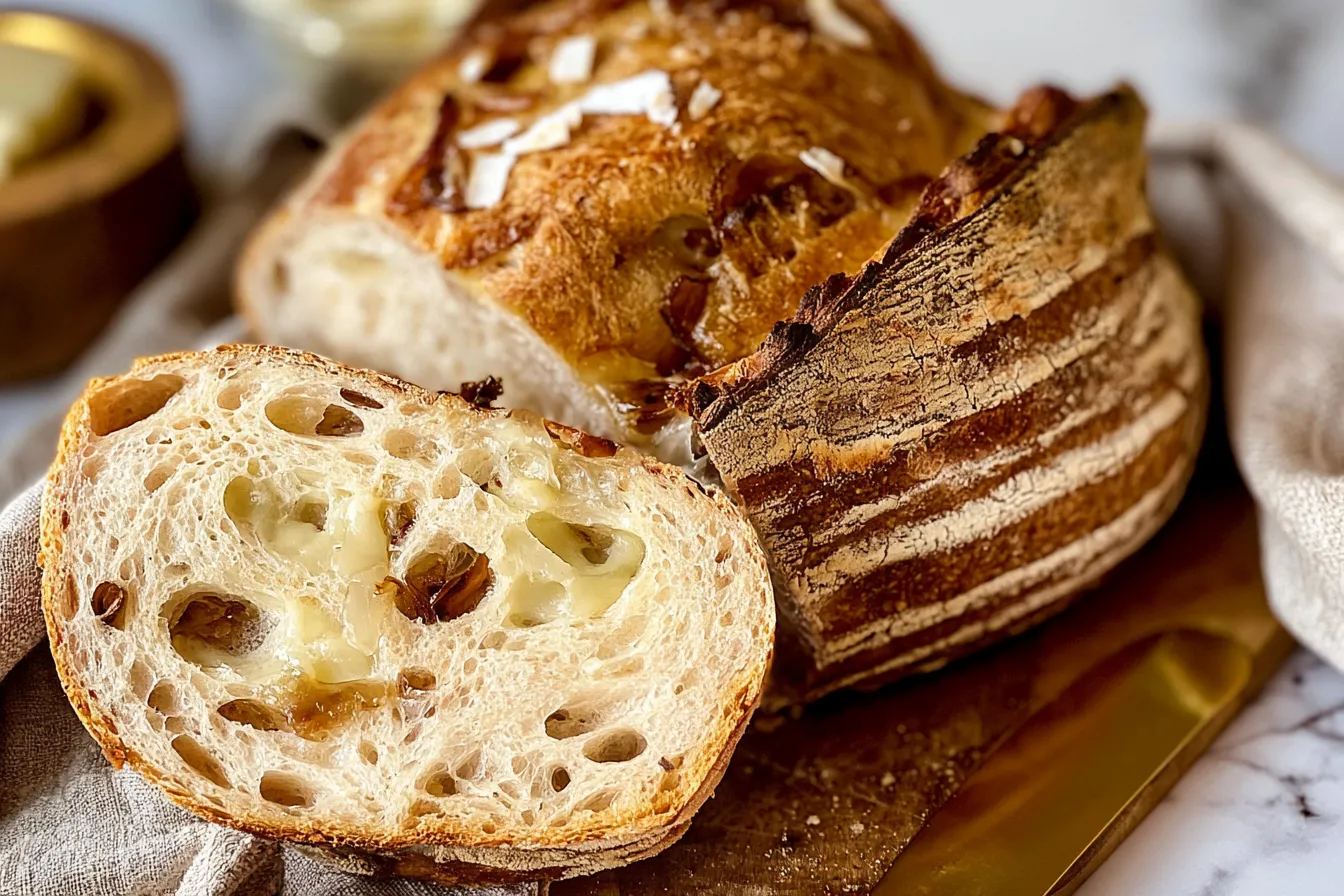 Caramelized Onion & Gouda Sourdough 