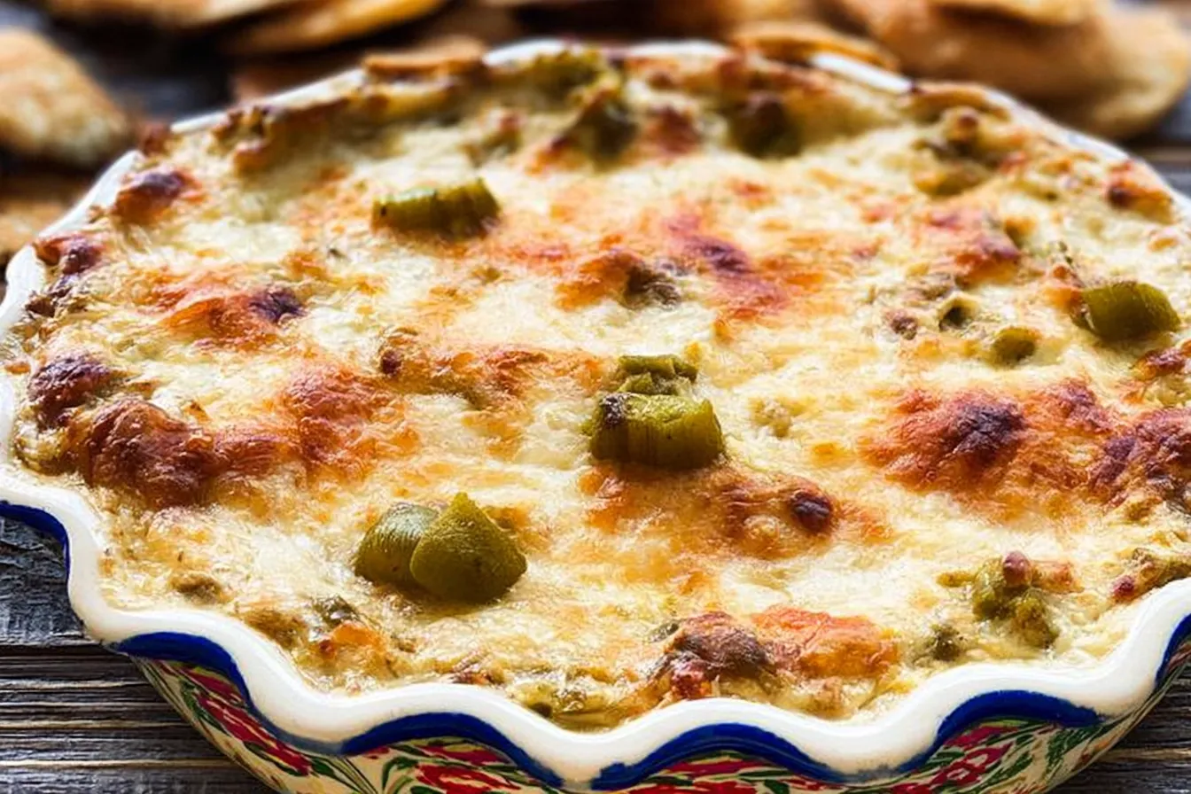 Cheesy Hatch Green Chile Dip