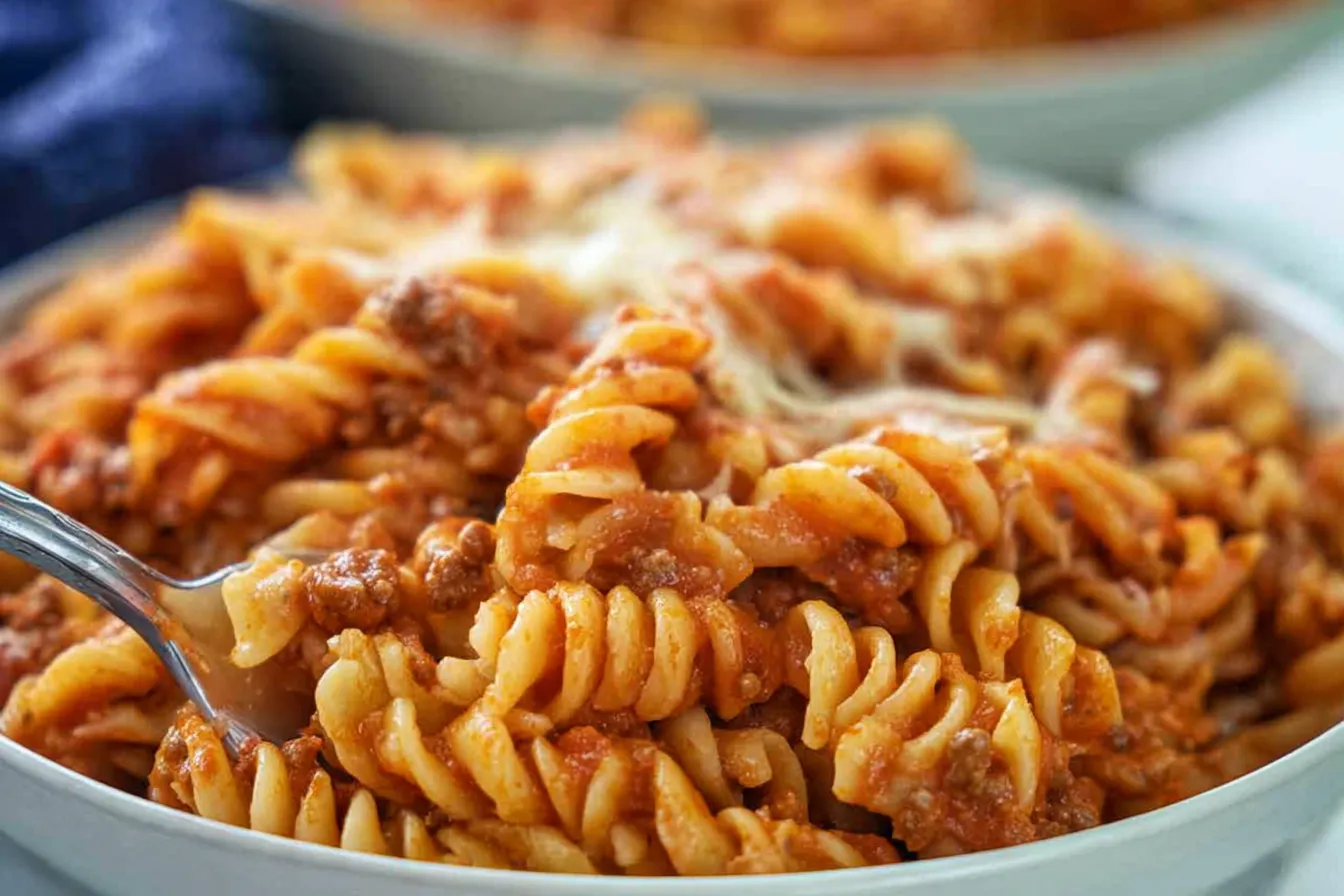 Cheesy Taco Pasta