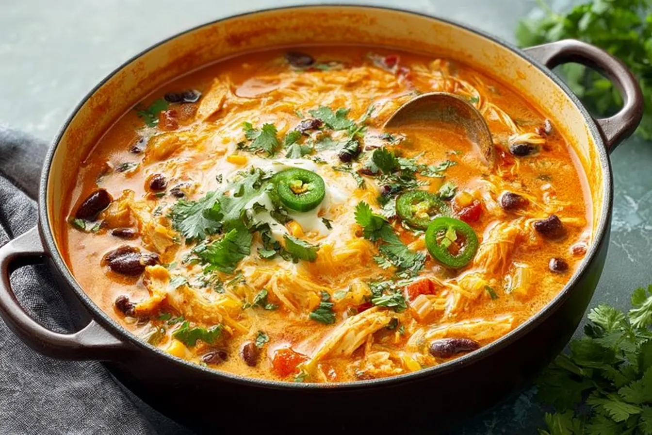 Chicken Enchilada Soup 