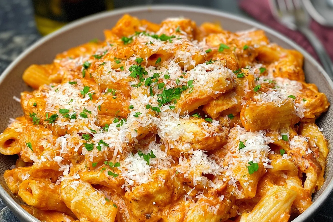 Chicken Parmesan Pasta 
