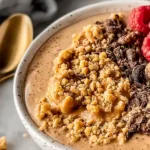 Delicious Chocolate Peanut Butter Protein Yogurt Bowl