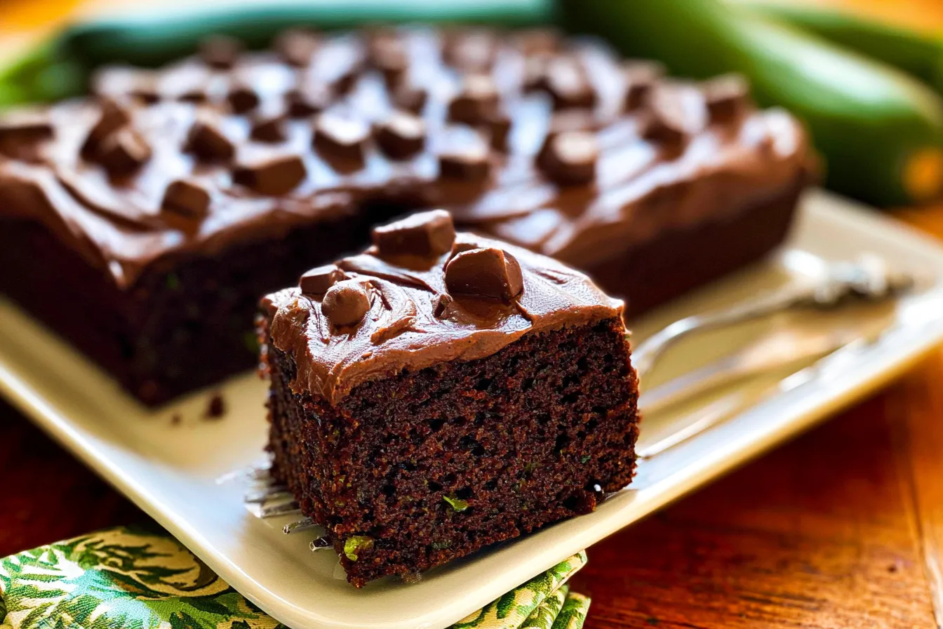 Chocolate Zucchini Cake 