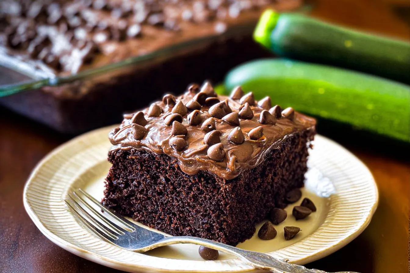 Chocolate Zucchini Cake: A Deliciously Moist Surprise 4 Chocolate Zucchini Cake