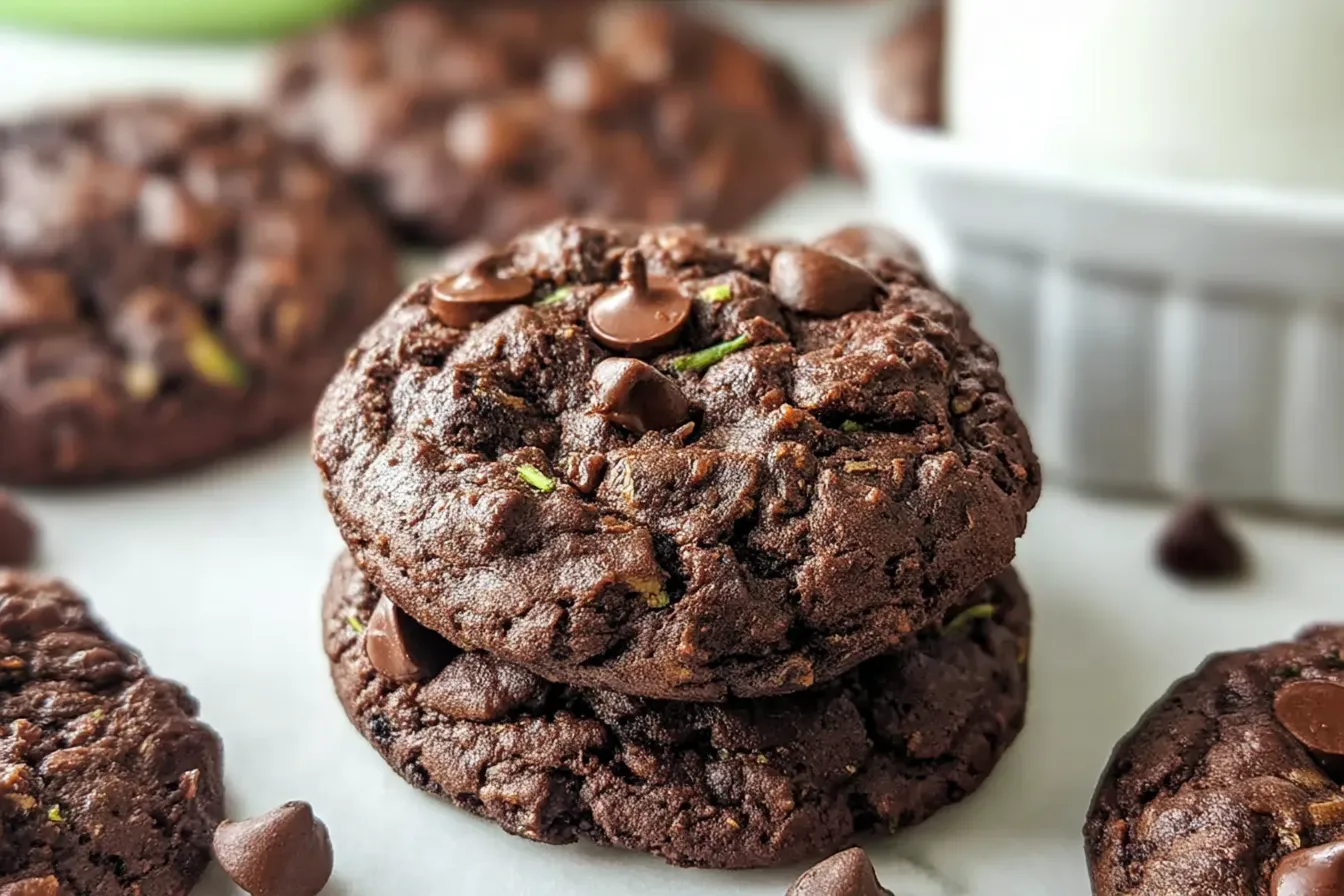 Chocolate Zucchini Cookies 