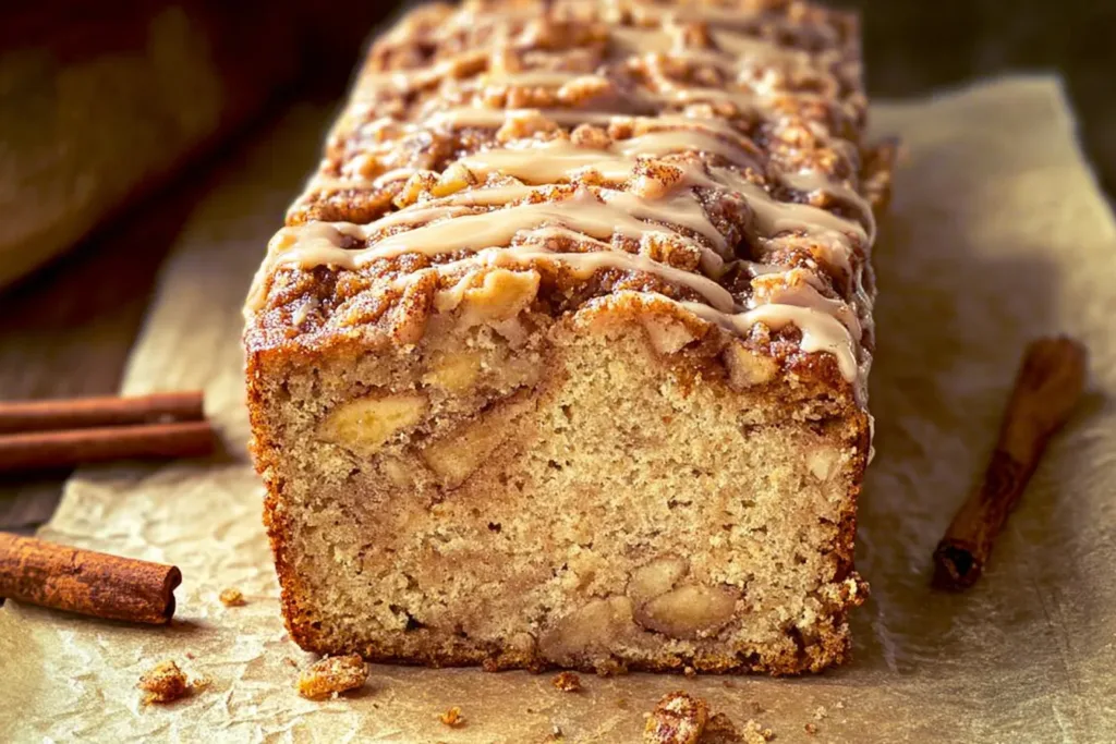 Cinnamon Apple Bread: A Delicious Fall Treat to Savor 3 Slices of Cinnamon Apple Bread Freshly Baked