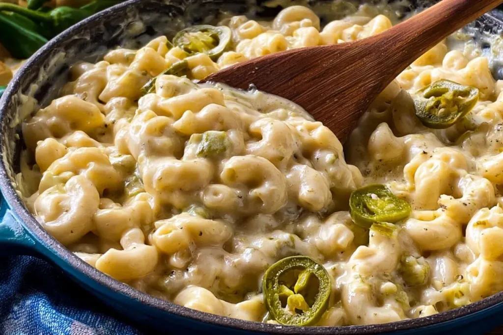 Creamy Hatch Chile Mac and Cheese - Delicious Comfort Food