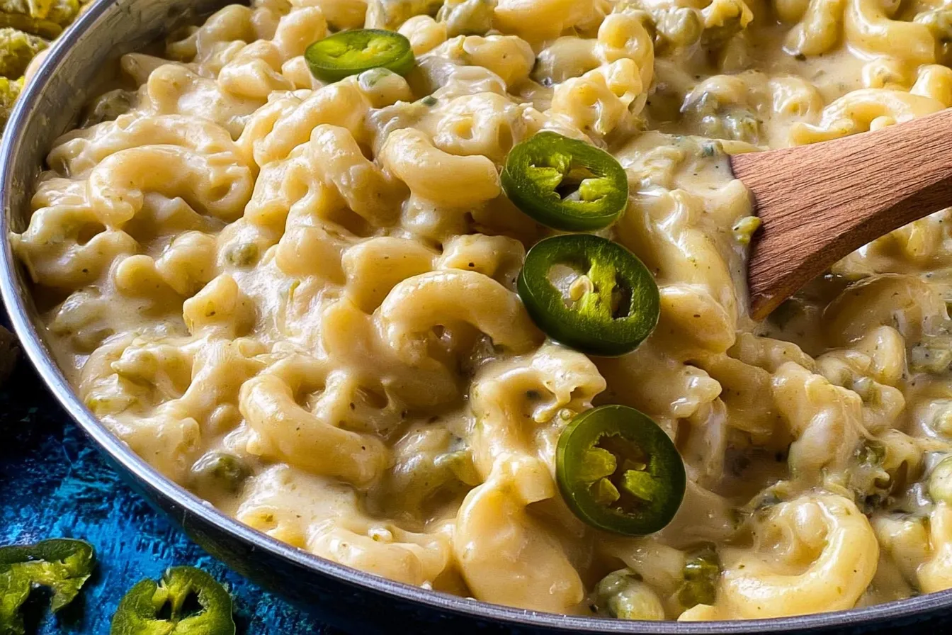 Creamy Hatch Chile Mac and Cheese 