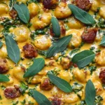 Creamy Pumpkin Gnocchi with Spinach and Sausage (30-Minute, One-Pan) 5 Delicious Creamy Pumpkin Gnocchi with Spinach and Sausage