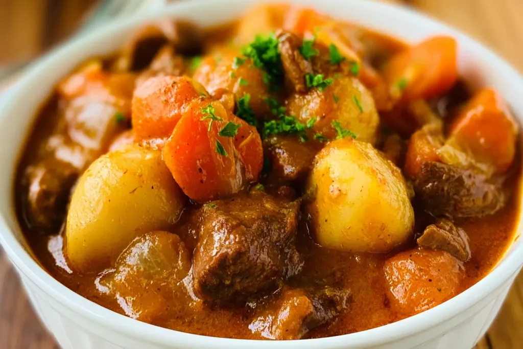 Crock Pot Beef Stew Full of Flavor and Comfort