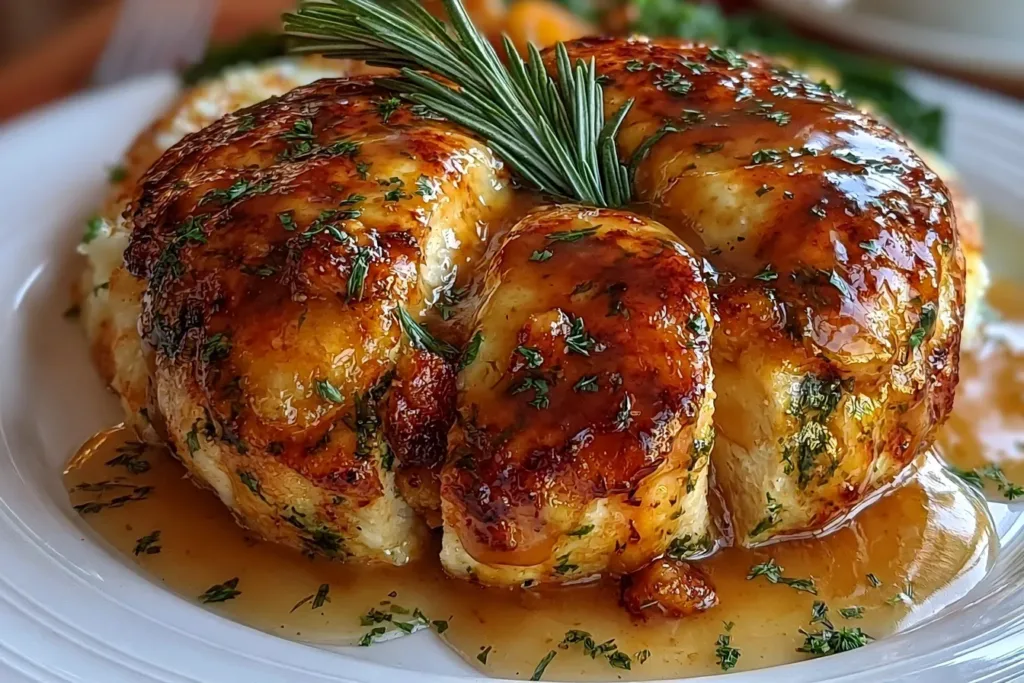 Delicious Winner Winner Chicken Dinner with Savory Gravy