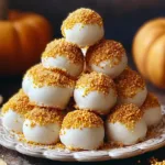 Delightful Pumpkin Cheesecake Balls for Fall Celebrations
