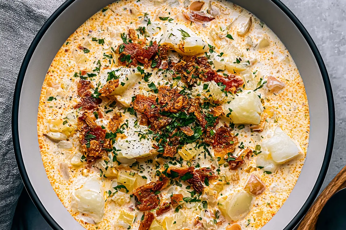 Easy Fish Chowder Recipe 