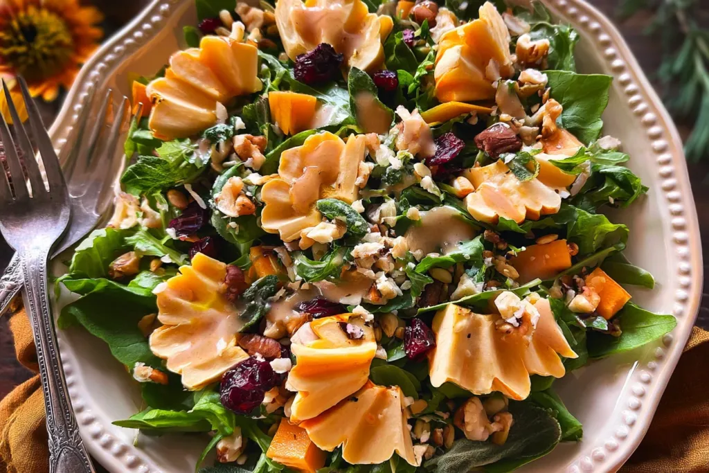 Fall Salad with Maple-Lime Dressing: A Must-Try Delight! 3 Colorful Fall Salad with Maple-Lime Dressing