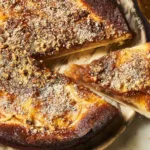Flourless Greek Yogurt Apple Cake Slices
