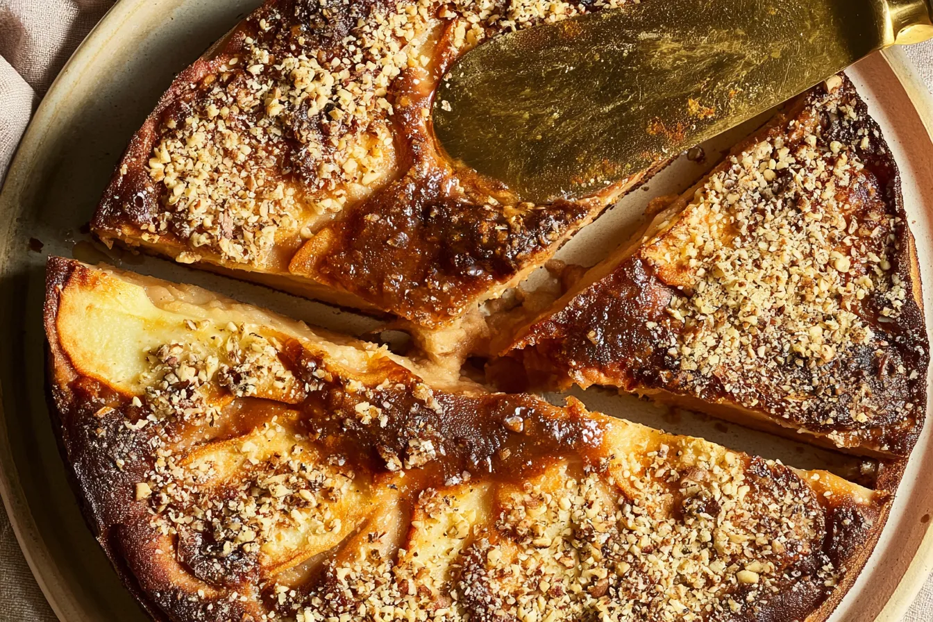 Flourless Greek Yogurt Apple Cake 