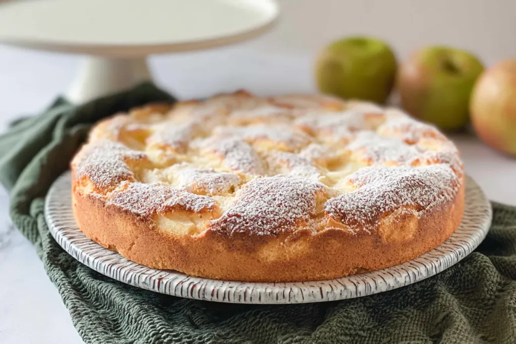 French Apple Cake: A Delightful Treat You Can't Resist 3 French Apple Cake Freshly Baked with Warm Spices