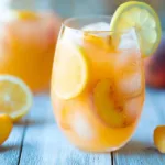 Ginger Peach Lemonade - A Refreshing Summer Delight