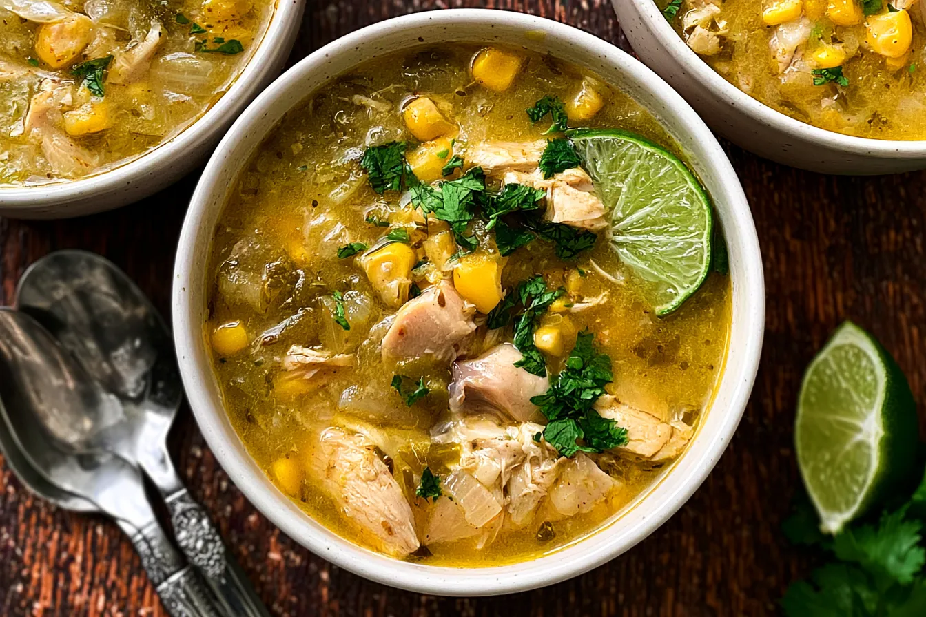 Green Chile Chicken Stew 