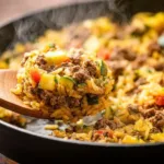 Delicious Hamburger and Zucchini Skillet Recipe