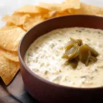 Hatch Chile Queso Served in a Bowl