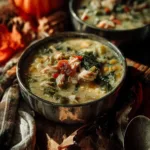 Hatch Chili Creamy Turkey Soup in a Bowl