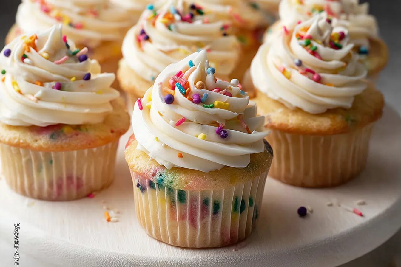 Homemade Funfetti-Style Cupcakes