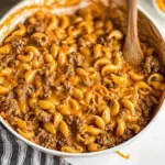 Homemade Hamburger Helper in a Creamy Sauce