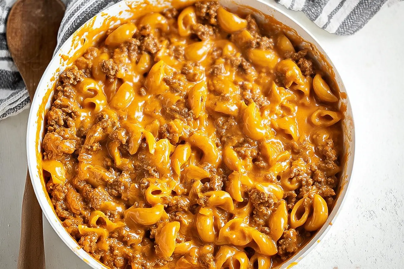 Homemade Hamburger Helper 