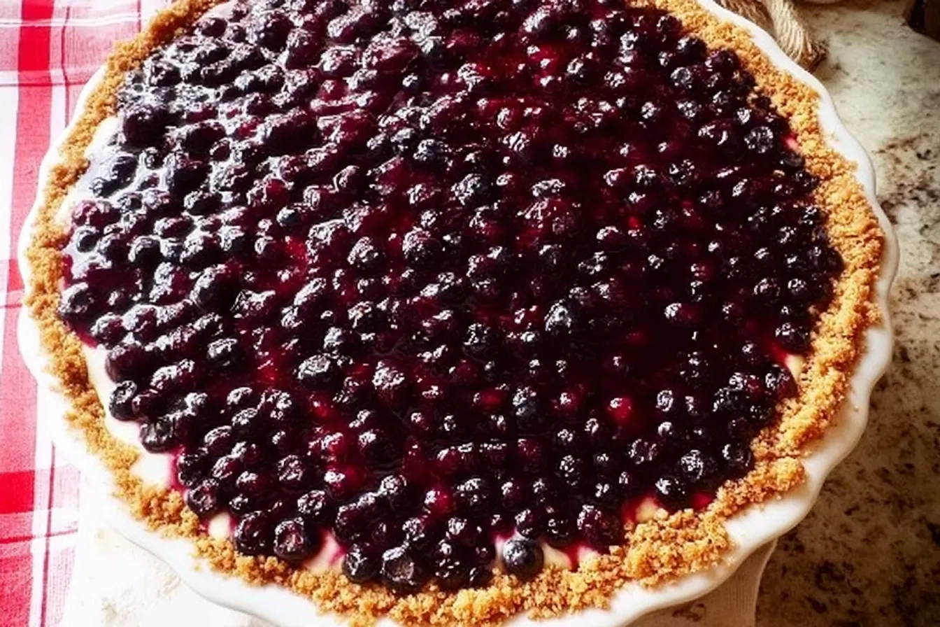 Huckleberry Cheesecake Pie: A Delightfully Sweet Treat! 4 Huckleberry Cheesecake Pie